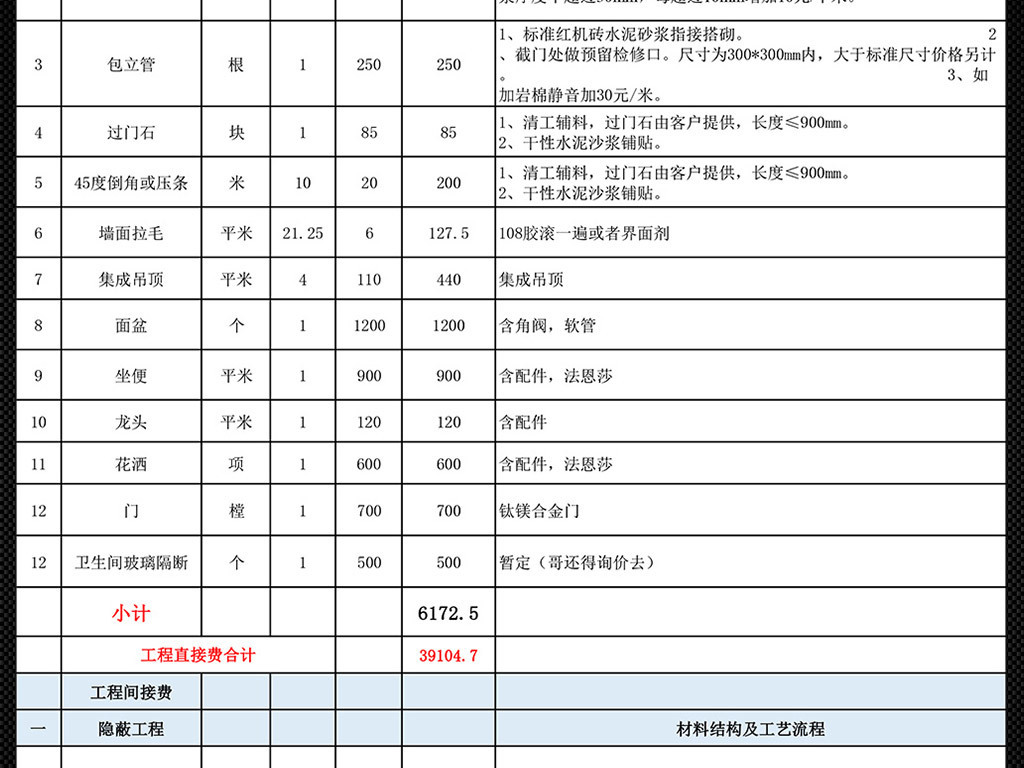 上海装修装潢报价表全面解析