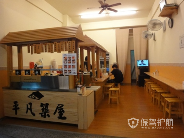 小吃店铺装潢装修图片，艺术化美食空间打造